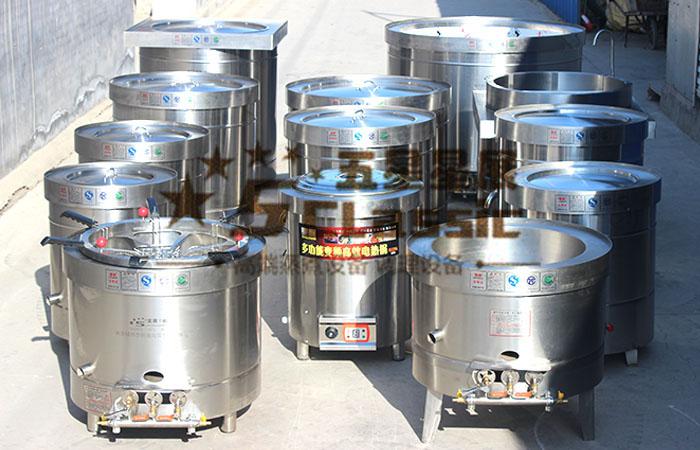 厨房设备厂生产驴肉店专用煮锅厂家也要就力求把握所生产的汤桶产品